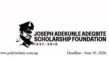 Adegbite Scholarship