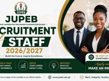 JUPEB Recruitment of Staff 2026/2027