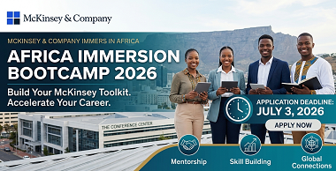 McKinsey & Company Immersion Bootcamp 2026